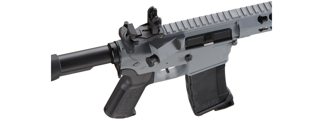 Lancer Tactical Gen 3 Keymod M4 Evo AEG Airsoft Rifle (Color: Gray)