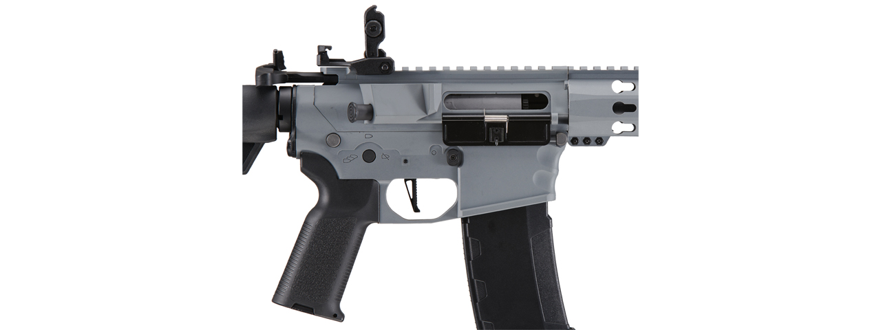 Lancer Tactical Gen 3 Keymod M4 Evo AEG Airsoft Rifle (Color: Gray)