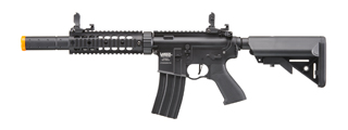 Lancer Tactical Proline Gen 2 M4 SD Carbine Airsoft AEG Rifle with Mock Suppressor (Color: Black)