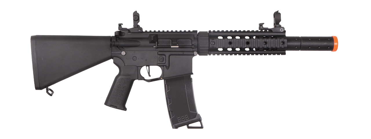 Lancer Tactical Gen 3 Nylon Polymer M4 SD Airsoft AEG Rifle w/ Stubby Stock (Color: Black)