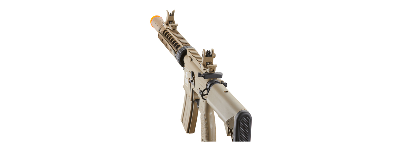 Lancer Tactical LT-15 Hybrid Gen 2 M4 SD 7" Airsoft AEG with Mock Suppressor (Tan)