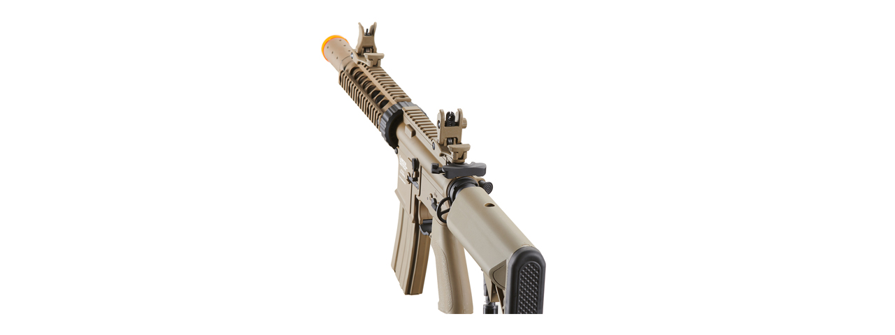 Lancer Tactical M4 SD 7" ProLine AEG with Mock Suppressor (Tan)