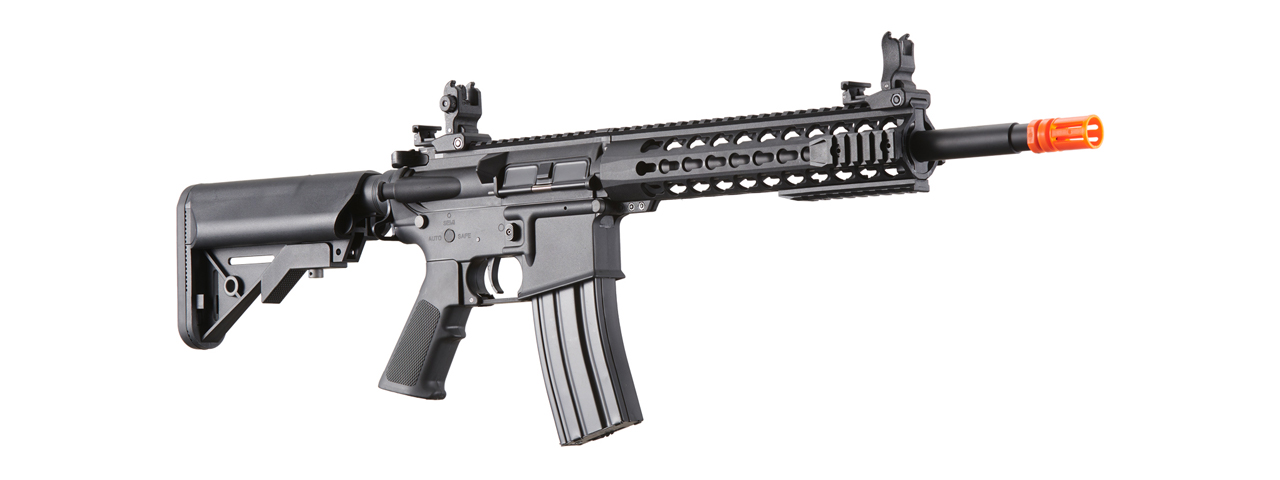 Lancer Tactical Gen 2 10" Keymod M4 Carbine Airsoft AEG Rifle (Color: Black) - Click Image to Close