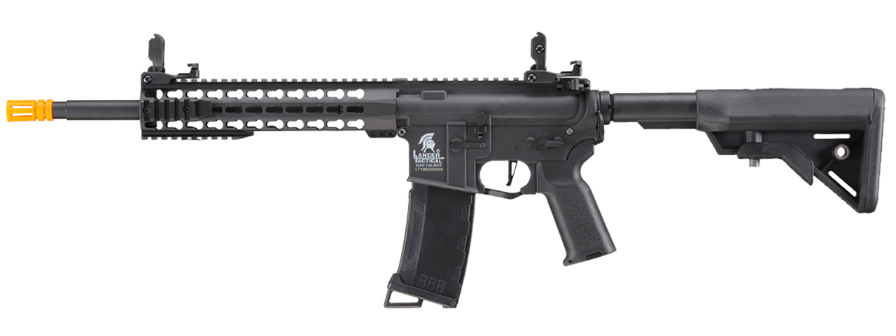 Lancer Tactical Gen 3 10" Keymod Airsoft M4 Carbine AEG Rifle (Color: Black)