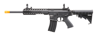 Lancer Tactical Full Metal Legion HPA KeyMod M4 Carbine Airsoft Rifle w/ External Tank (Color: Black) - "Semi-Auto Only"