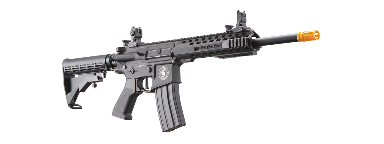 Lancer Tactical Full Metal Legion HPA KeyMod M4 Carbine Airsoft Rifle w/ External Tank (Color: Black) - "Semi-Auto Only"