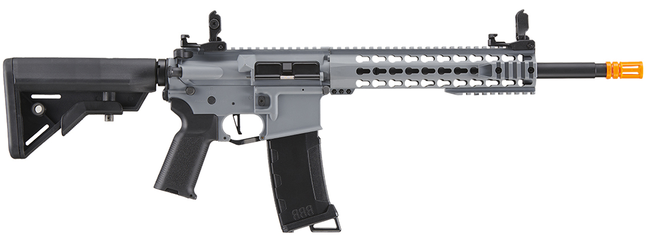 Lancer Tactical Gen 3 10" Keymod Airsoft M4 Carbine AEG Rifle (Color: Gray)