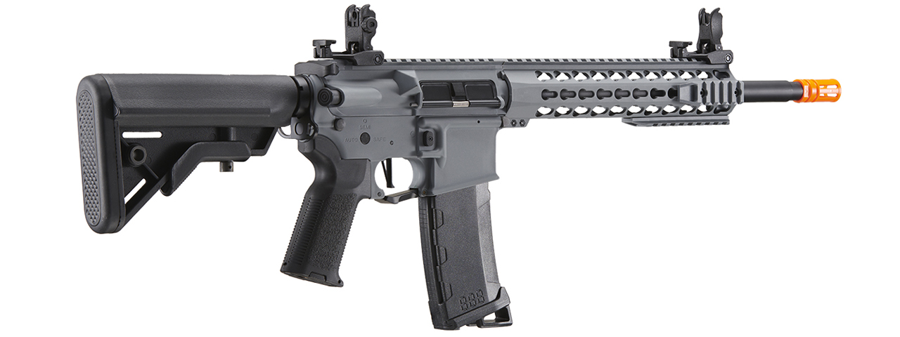 Lancer Tactical Gen 3 10" Keymod Airsoft M4 Carbine AEG Rifle (Color: Gray)