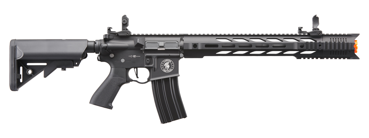 Lancer Tactical Gen 2 ProLine M4 SPR Interceptor Airsoft AEG Rifle (Color: Black) - Click Image to Close