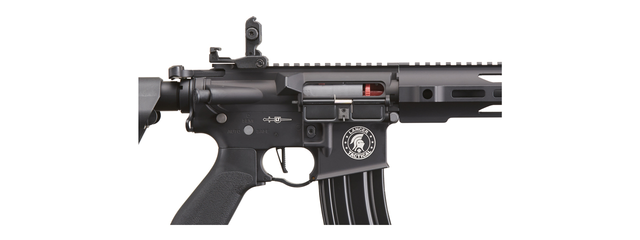 Lancer Tactical Gen 2 ProLine M4 SPR Interceptor Airsoft AEG Rifle (Color: Black) - Click Image to Close