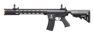 Lancer Tactical Gen 2 M4 SPR Interceptor Airsoft AEG Rifle (Color: Black)