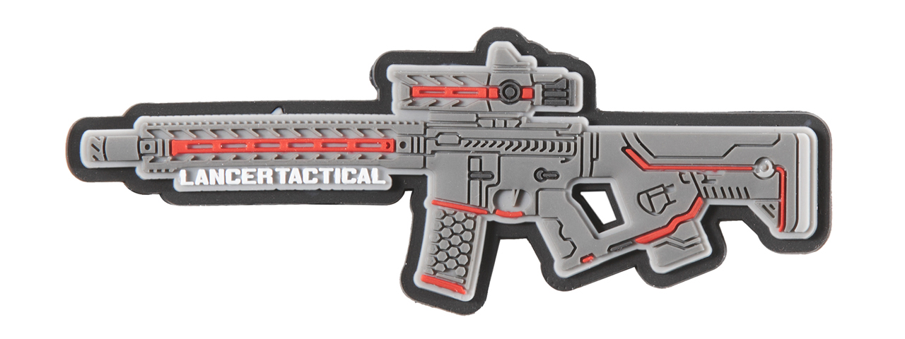 Lancer Tactical Gen 2 SPR Interceptor Airsoft AEG Rifle (Color: Gray) - Click Image to Close