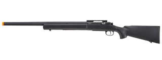 Lancer Tactical M24 Bolt Action Spring Powered Sniper Rifle (Color: Black)