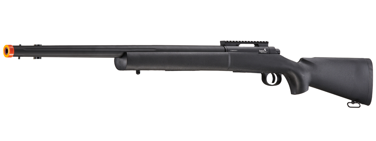 Lancer Tactical M24 Bolt Action Spring Powered Sniper Rifle (Color: Black) - Click Image to Close