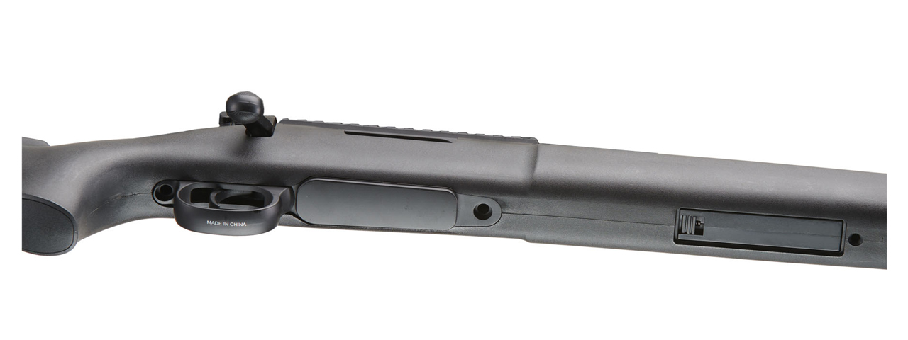 Lancer Tactical Airsoft M24 Bolt Action Sniper Rifle w/ Bipod (Color: Black)