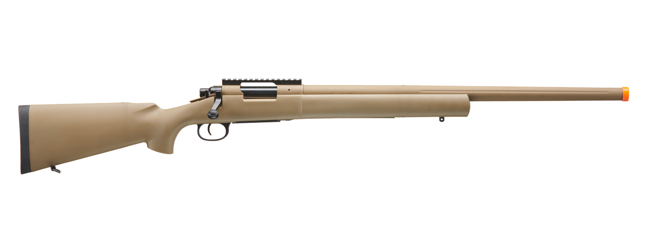 Lancer Tactical M24 Bolt Action Spring Powered Sniper Rifle (Color: Tan)