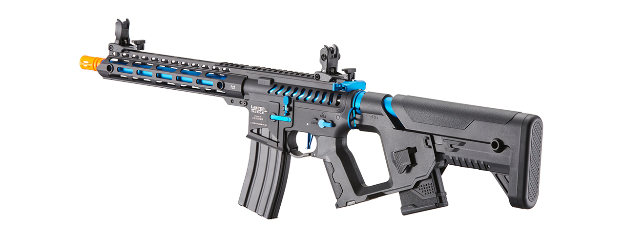 Lancer Tactical Enforcer BLACKBIRD Skeleton AEG w/ Alpha Stock [HIGH FPS] (BLACK/BLUE)