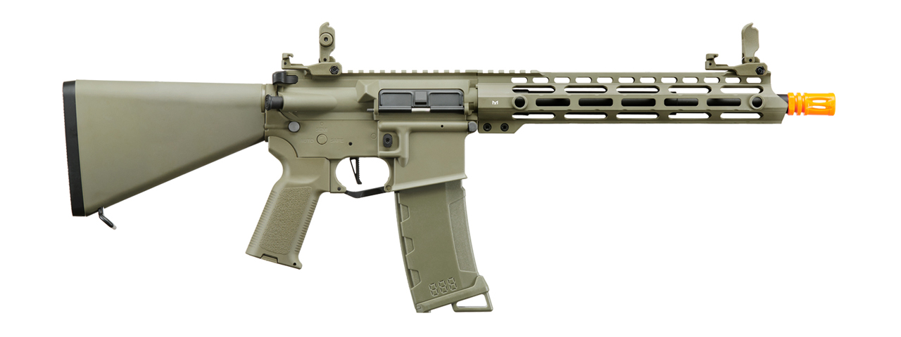 Lancer Tactical Gen 3 Enforcer Black Bird Airsoft AEG w/ Stubby Stock (Color: Tan) - Click Image to Close
