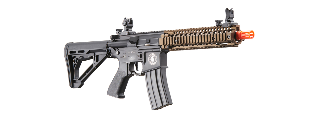 Lancer Tactical Proline Raider MK18 M4 Airsoft AEG Rifle (Color: Bronze & Black)