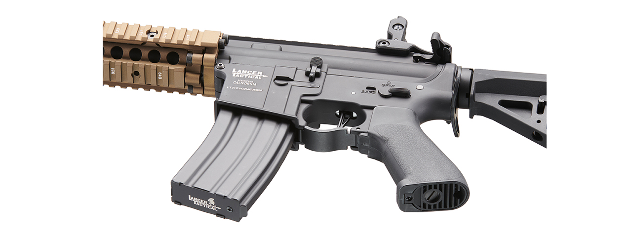 Lancer Tactical Proline Raider MK18 M4 Airsoft AEG Rifle (Color: Bronze & Black)