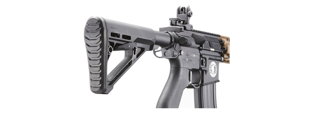 Lancer Tactical Proline Raider M4 Airsoft AEG Rifle (Color: Bronze & Black)