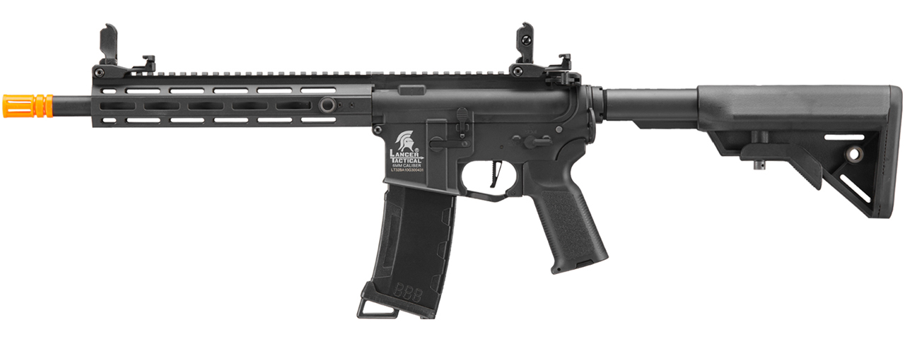 Lancer Tactical Gen 3 Hellion M-LOK 10" Airsoft M4 AEG (Color: Black)