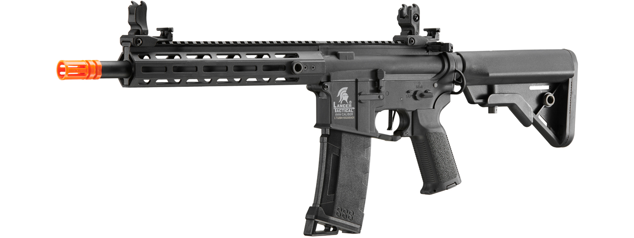 Lancer Tactical Gen 3 Hellion M-LOK 10" Airsoft M4 AEG (Color: Black) - Click Image to Close