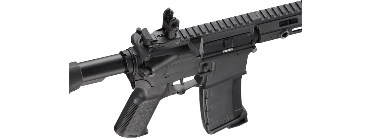 Lancer Tactical Gen 3 Hellion M-LOK 10" Airsoft M4 AEG (Color: Black) - Click Image to Close