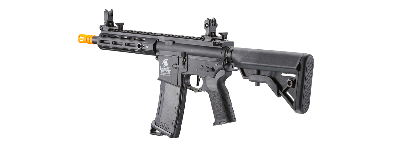 Lancer Tactical Gen 3 Hellion M-LOK 7" Airsoft M4 AEG (Color: Black)