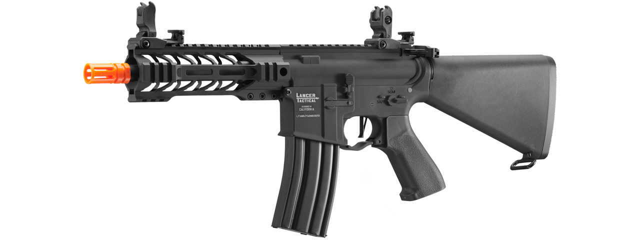 Lancer Tactical Proline 7" M-LOK Battle Hawk Airsoft AEG w/ Stubby Stock (Color: Black)