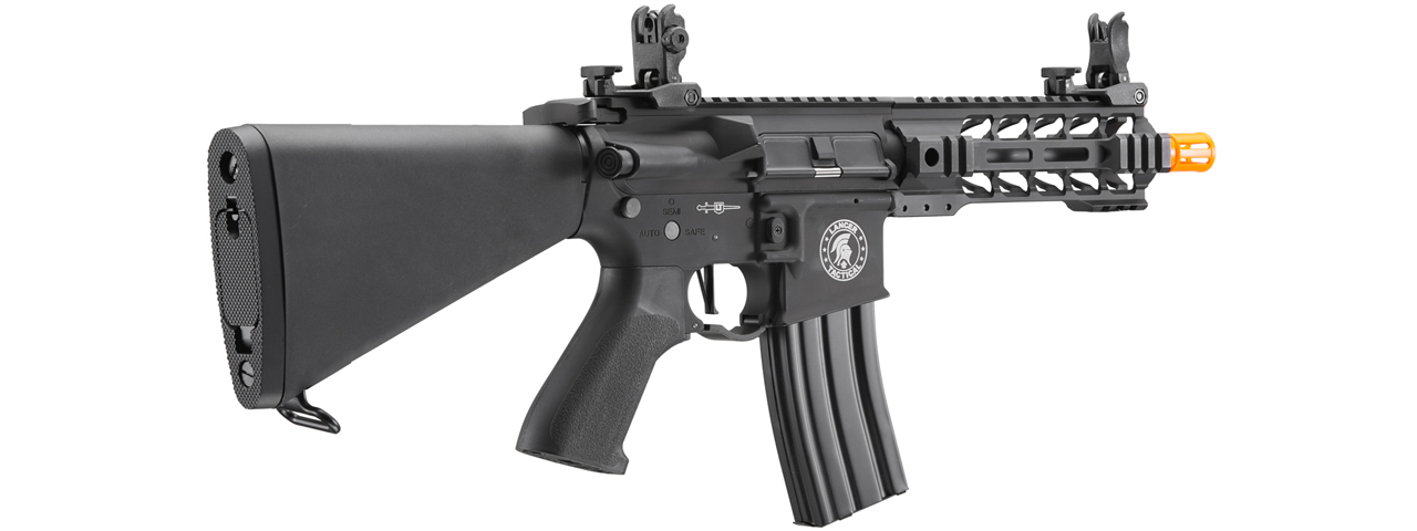 Lancer Tactical Proline 7" M-LOK Battle Hawk Airsoft AEG w/ Stubby Stock (Color: Black)