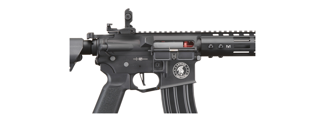 Lancer Tactical Archon 14" M-LOK Proline Series M4 Airsoft Rifle w/ Crane Stock (Color: Black)