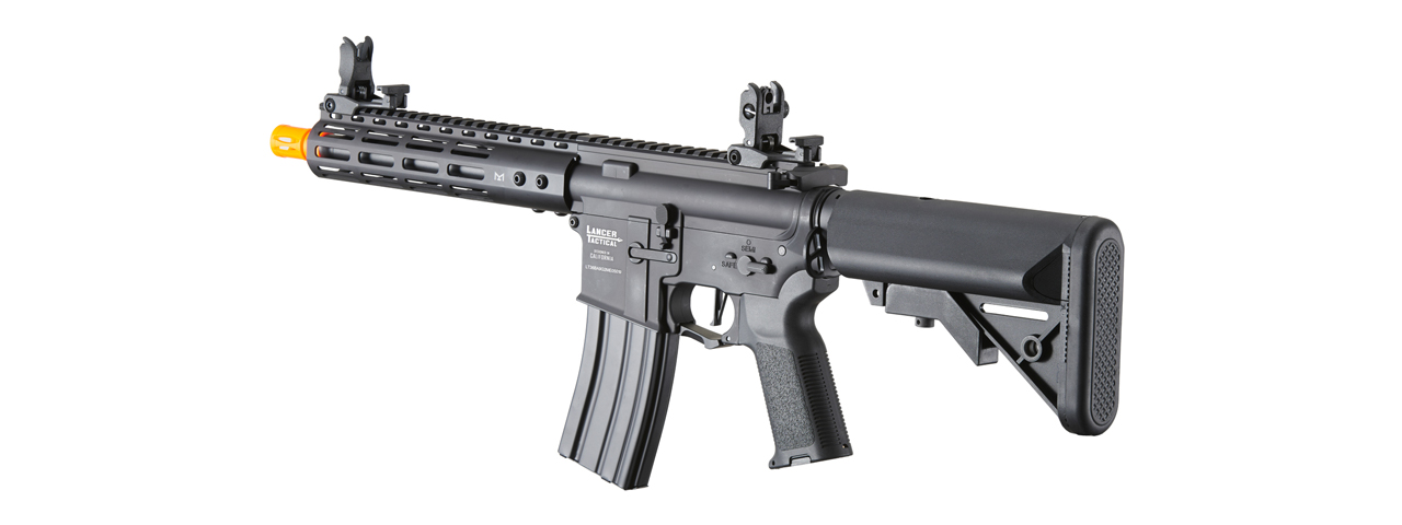 Lancer Tactical Archon 9" M-LOK Proline Series M4 Airsoft Rifle w/ Crane Stock (Color: Black)