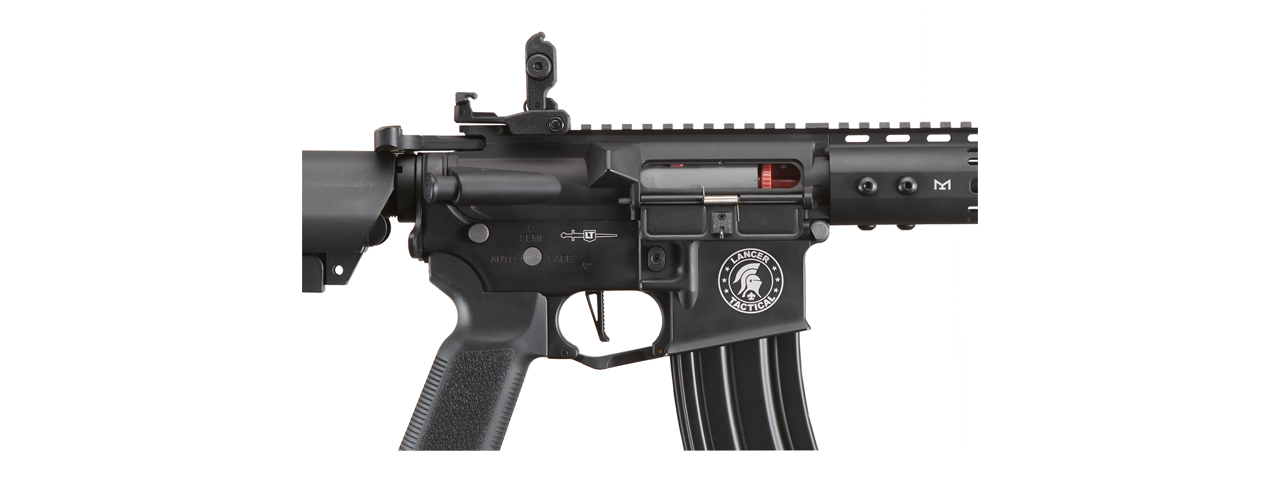 Lancer Tactical Archon 9" M-LOK Proline Series M4 Airsoft Rifle w/ Crane Stock (Color: Black)