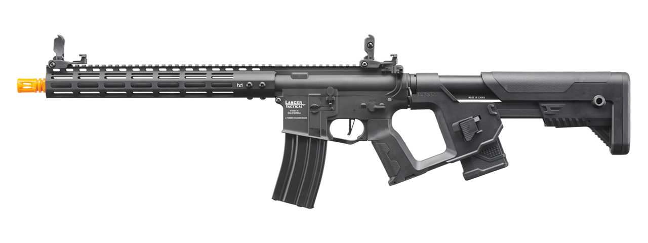 Lancer Tactical Archon 14" M-LOK Proline Series M4 Airsoft Rifle w/ Alpha Stock (Color: Black)