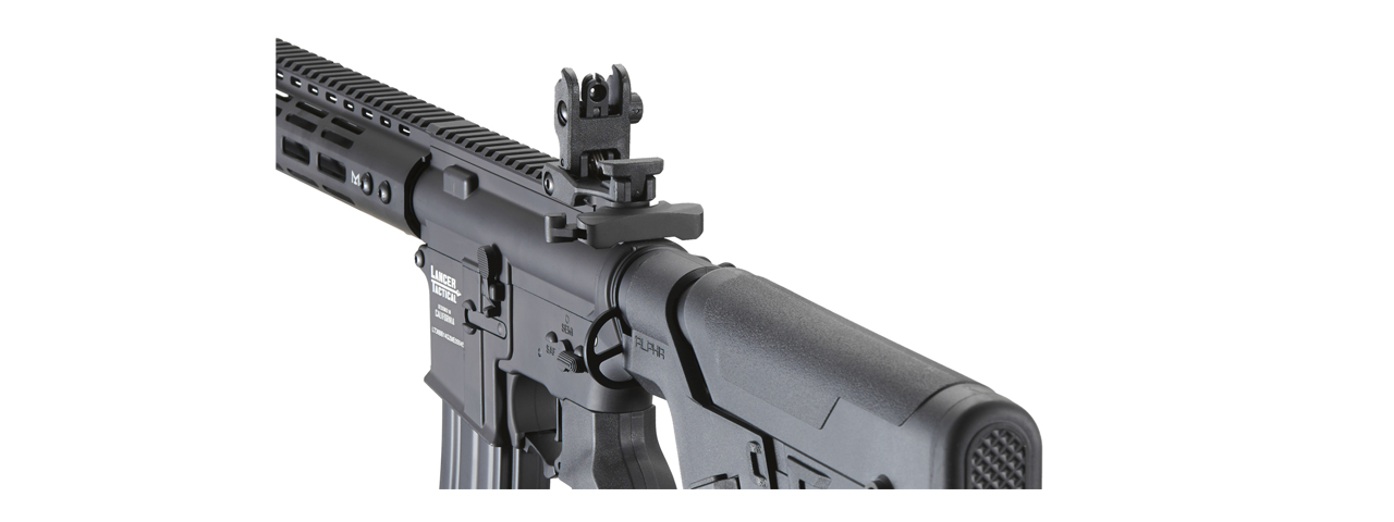 Lancer Tactical Archon 14" M-LOK Proline Series M4 Airsoft Rifle w/ Alpha Stock (Color: Black) - Click Image to Close