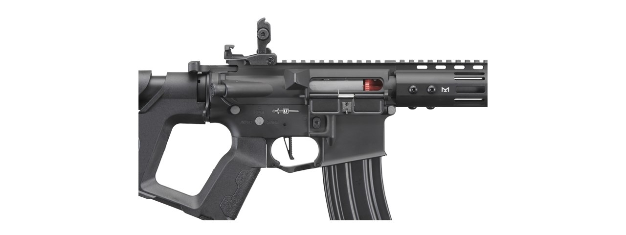 Lancer Tactical Archon 14" M-LOK Proline Series M4 Airsoft Rifle w/ Alpha Stock (Color: Black)