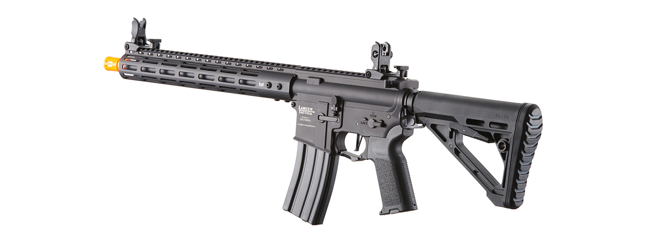 Lancer Tactical Archon 14" M-LOK Proline Series M4 Airsoft Rifle w/ Delta Stock (Color: Black)