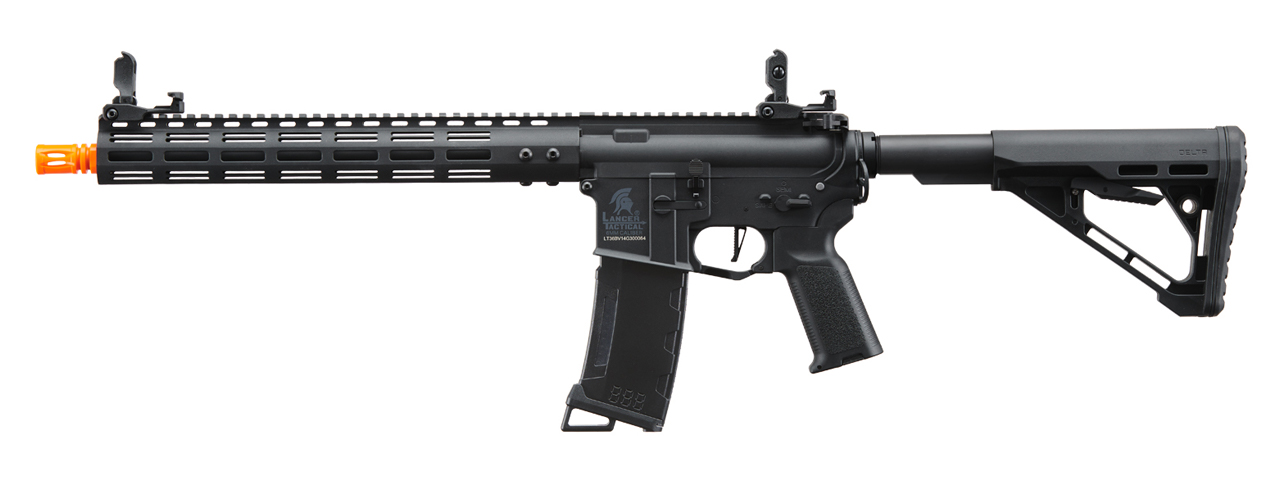 Lancer Tactical Gen 3 Archon 14" M-LOK M4 Airsoft Rifle w/ Delta Stock (Color: Black)