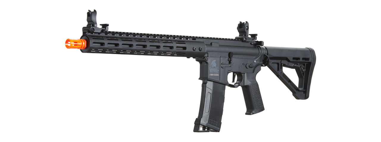 Lancer Tactical Gen 3 Archon 14" M-LOK M4 Airsoft Rifle w/ Delta Stock (Color: Black)