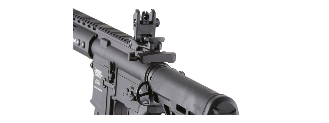 Lancer Tactical Archon 9" M-LOK Proline Series M4 Airsoft Rifle w/ Delta Stock (Color: Black)