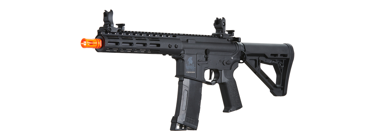 Lancer Tactical Gen 3 Archon 9" M-LOK M4 Airsoft Rifle w/ Delta Stock (Color: Black)