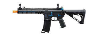 Lancer Tactical Gen 3 Archon 9" M-LOK M4 Airsoft Rifle w/ Delta Stock (Color: Black & Blue)