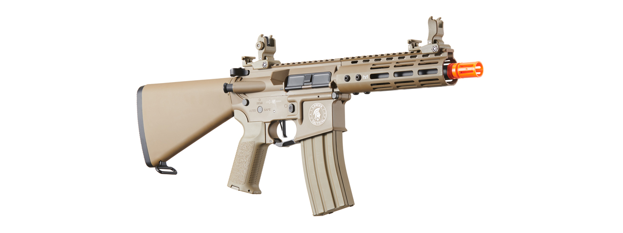 Lancer Tactical Archon 7" M-LOK Proline Series M4 Airsoft Rifle w/ Stubby Stock (Color: Tan)