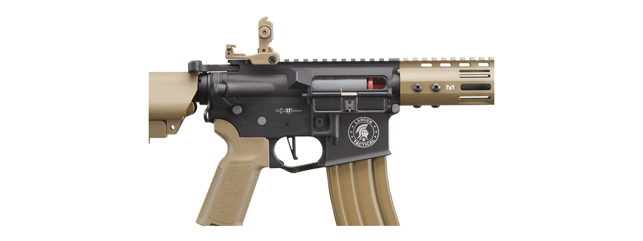 Lancer Tactical Archon 14" M-LOK Proline Series M4 Airsoft Rifle w/ Crane Stock (Color: Two-Tone)