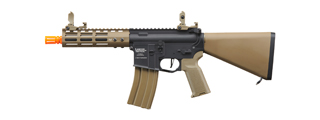 Lancer Tactical Archon 7" M-LOK Proline Series M4 Airsoft Rifle w/ Stubby Stock (Color: Two-Tone)