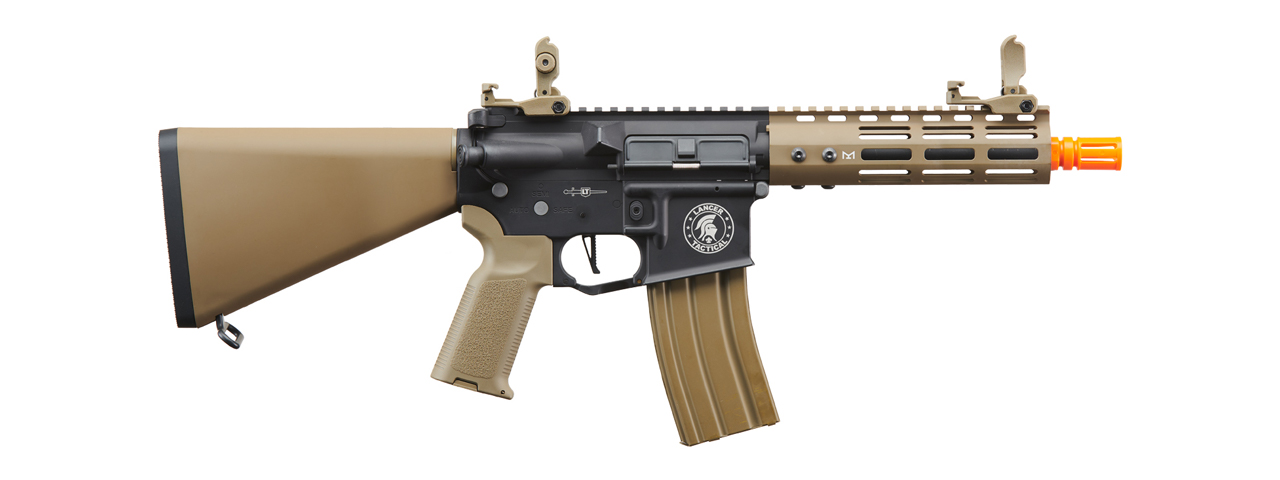 Lancer Tactical Archon 7" M-LOK Proline Series M4 Airsoft Rifle w/ Stubby Stock (Color: Two-Tone)