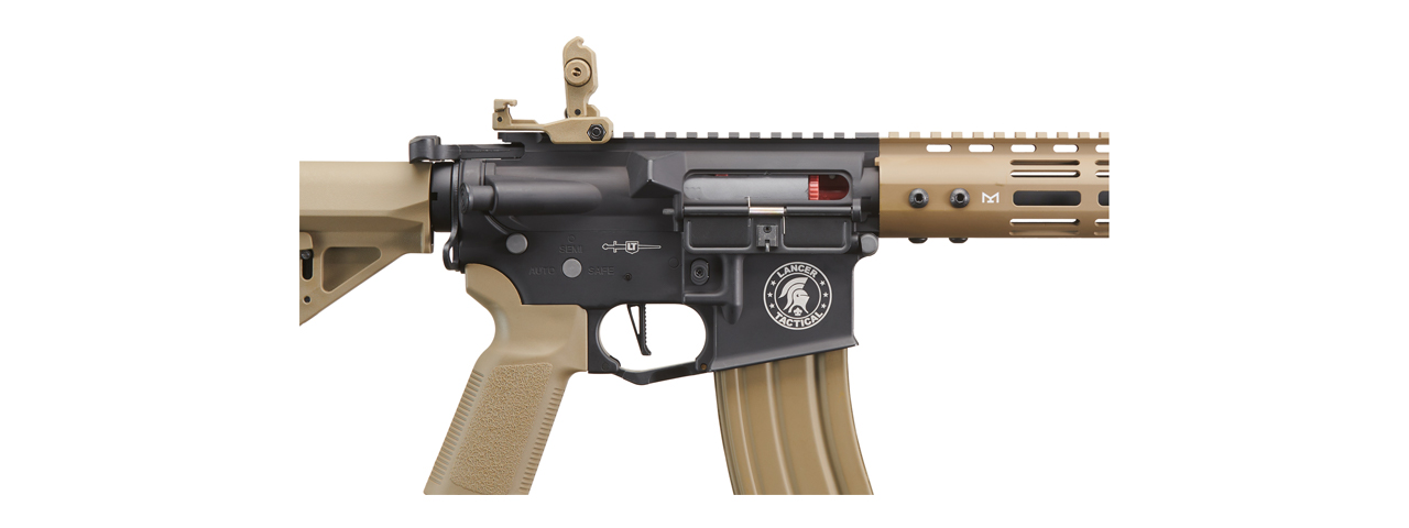 Lancer Tactical Archon 14" M-LOK Proline Series M4 Airsoft Rifle w/ Delta Stock (Color: Two-Tone)