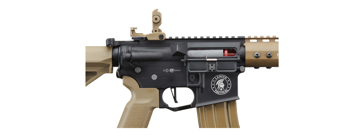 Lancer Tactical Archon 9" M-LOK Proline Series M4 Airsoft Rifle w/ Delta Stock (Color: Two-Tone)