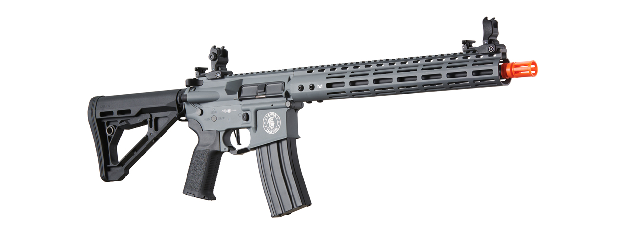 Lancer Tactical Archon 14" M-LOK Proline Series M4 Airsoft Rifle w/ Delta Stock (Color: Gray)